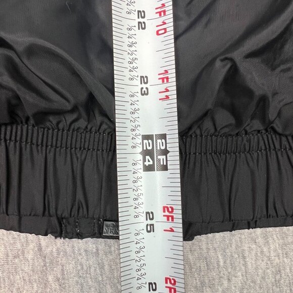 Vintage 90s Nike Windbreaker Single Swoosh Black Jacket Men's Size Medium - Picture 6 of 12